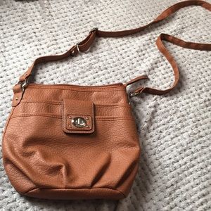 Brown Rosetti Purse